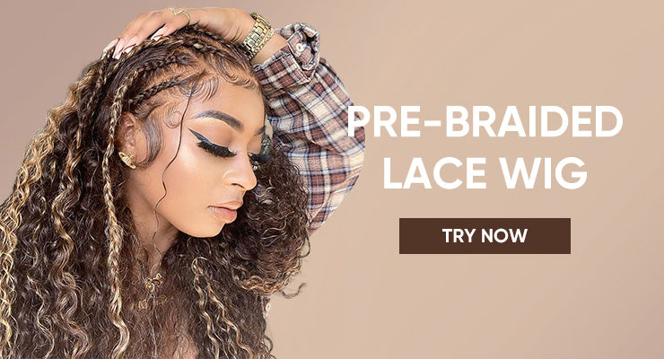 Pre Braided Lace Wigs