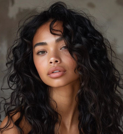 Perm hair