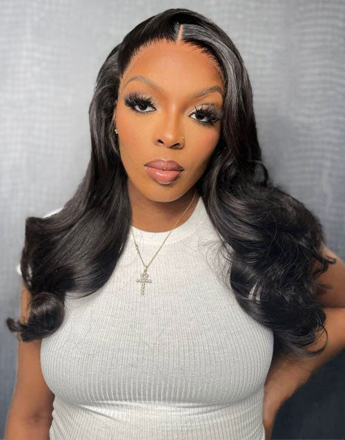 Esme- Smart-Fit Pull Go Wig 13x5 5x6 Pre Cut Lace Glueless Pre plucked Wig Body Wave Human Hair Wigs