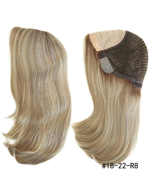 12.5 Inches Silk Top Wig How Shine Straight Women Human Hair Kosher Jewish Wig European Culticle Remy Hair Wigs