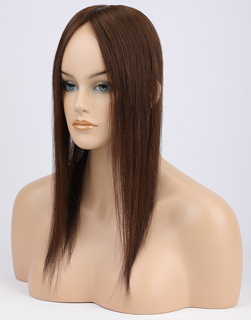 3# Mono Top 3"X5" 5.5"X6" Human Hair Topper For Thinning Hair Or Hair Loss