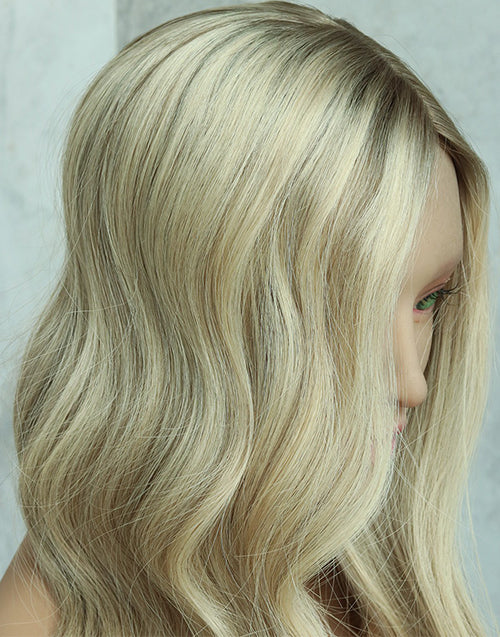 6"x6" Silk Top Human Hair Topper | Natural Scalp Look | Crown Coverage