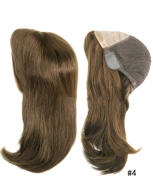 12.5 Inches Silk Top Wig How Shine Straight Women Human Hair Kosher Jewish Wig Remy Hair Wigs