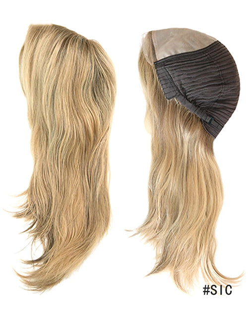 14.5" Women Luxury Wig Mono Top Jewish Wig Lace Front Human Hair Wig Remy Hair Wigs for Women