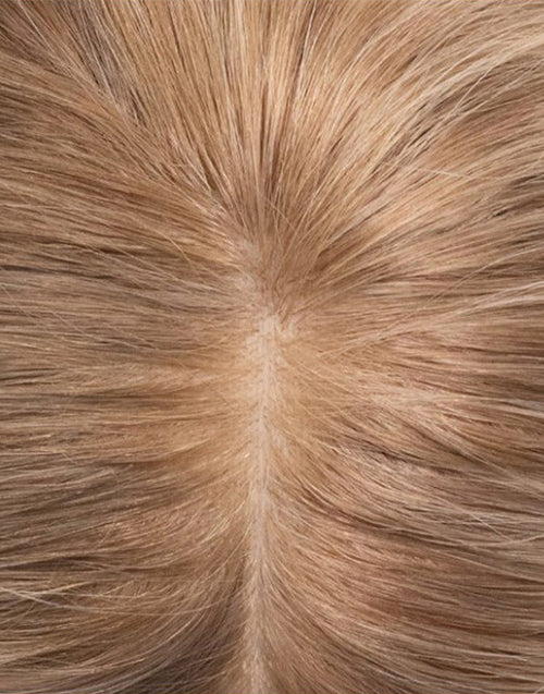 Silk Top Blonde Remy Human Hair Wig For Women Hair Loss Friendly