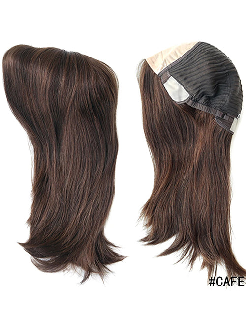 12.5 Inches Silk Top Wig How Shine Straight Women Human Hair Kosher Jewish Wig Remy Hair Wigs