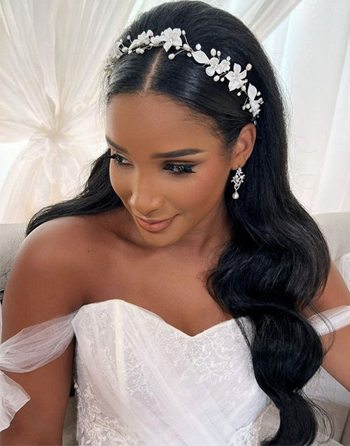 Bridal Wedding Style Body Wave 360 Lace Wig Human Hair Wig