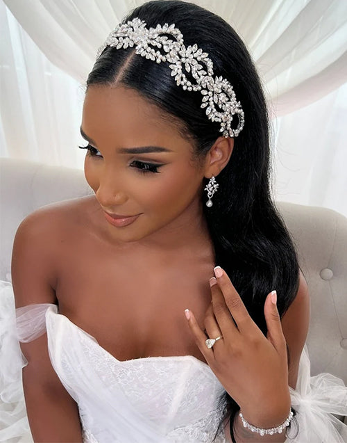 Bridal Wedding Style Body Wave 360 Lace Wig Human Hair Wig