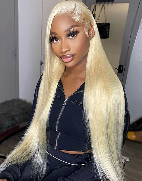 Lim -Glueless 613 Blonde Body Wave/Straight Wig Pre-cut 13x6 Lace Beginner Friendly