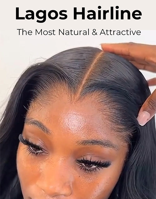 Widows Peak M Hairline Body Wave 13x5 Pre Everything Wig Real HD Lace Single Tiny Knots