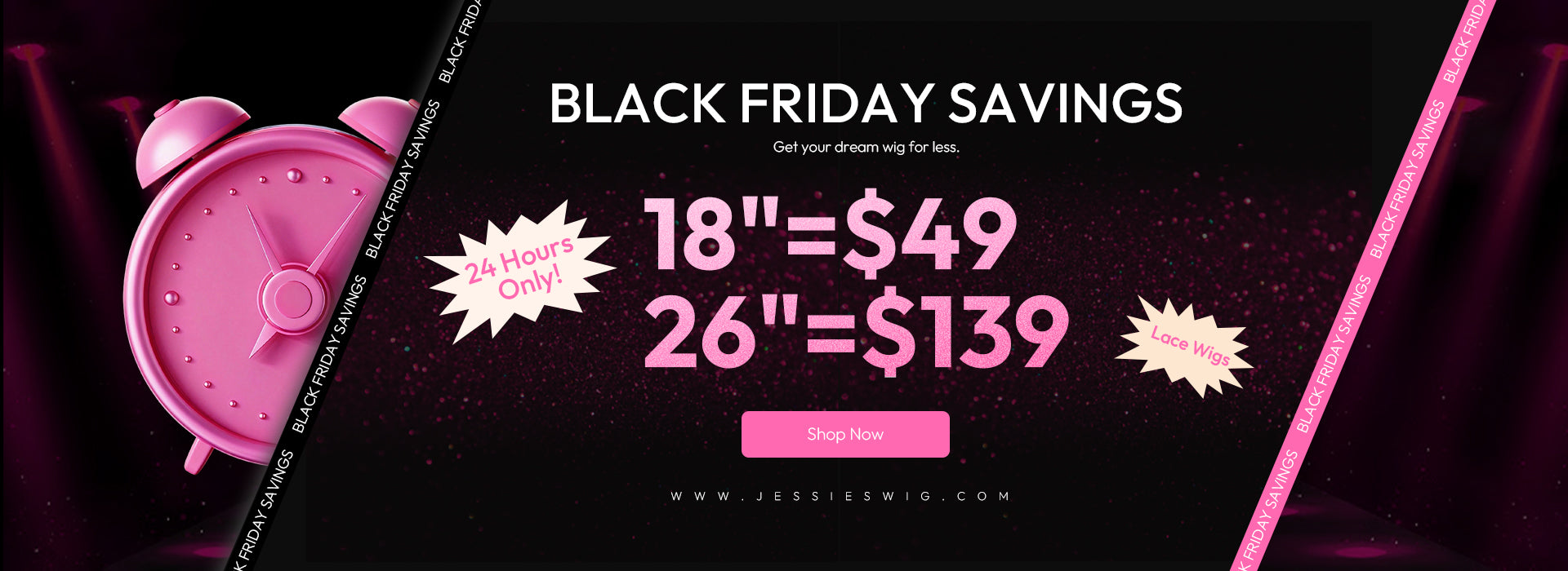 Jessie's Wig Black Friday Crazy Deal