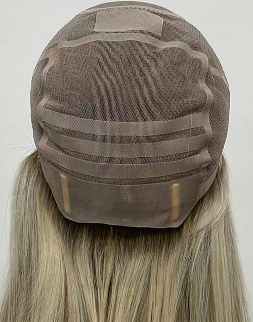 Mono Top Full Lace Remy Human Hair Wig | 100% Hand-tied