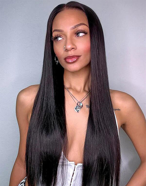 3 WIGS=$259|26" Water Wave 4x4 Wig+14" Straight 13x4 Wig+10" Pink Bob Straight 13x4 Wig Flash Deal