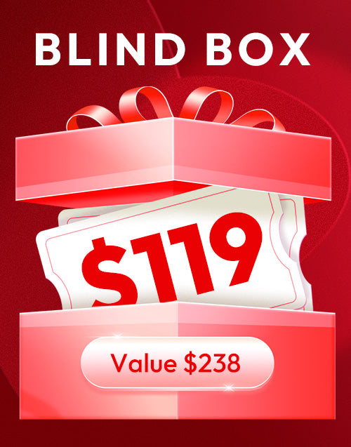 $119 Blind Box Win One 100% Human Hair Wig Flash Sale
