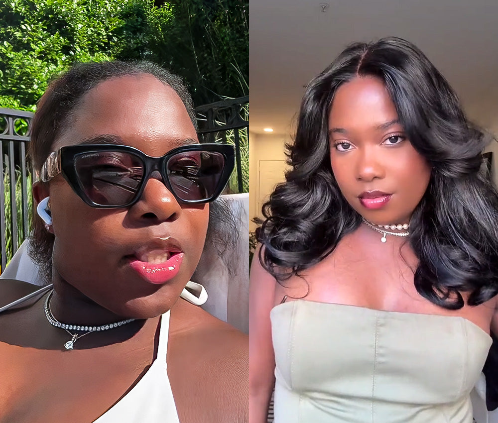 The before & after of Ivresserose