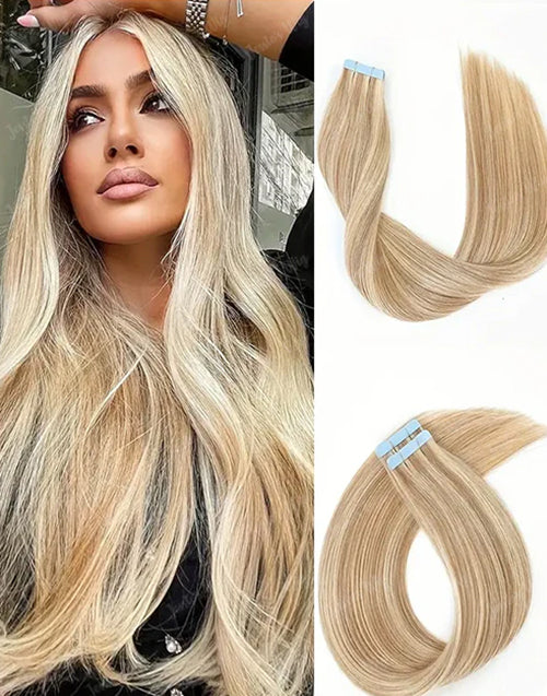 P18/613 Hair Tape Straight Human Hair Extensions