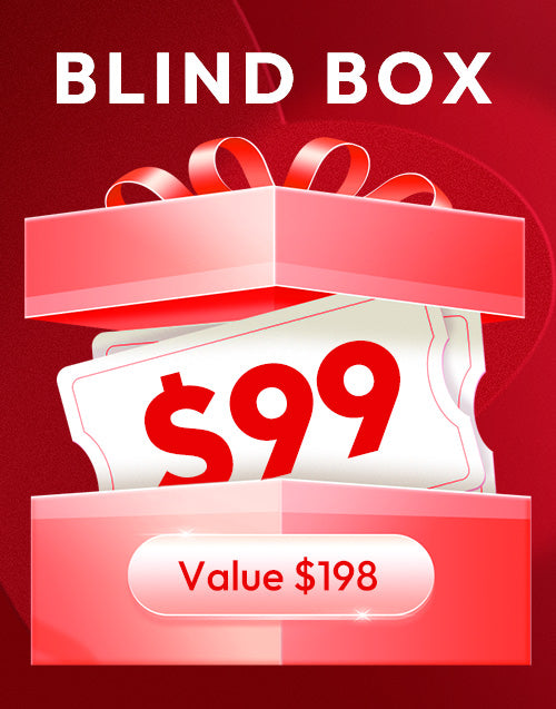 $99 Blind Box Win One 100% Human Hair Wig Flash Sale