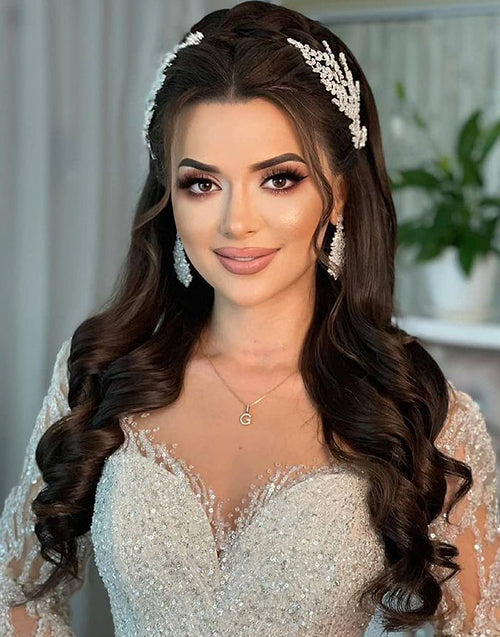 Bridal Wedding Style Body Wave 360 Lace Wig Human Hair Wig
