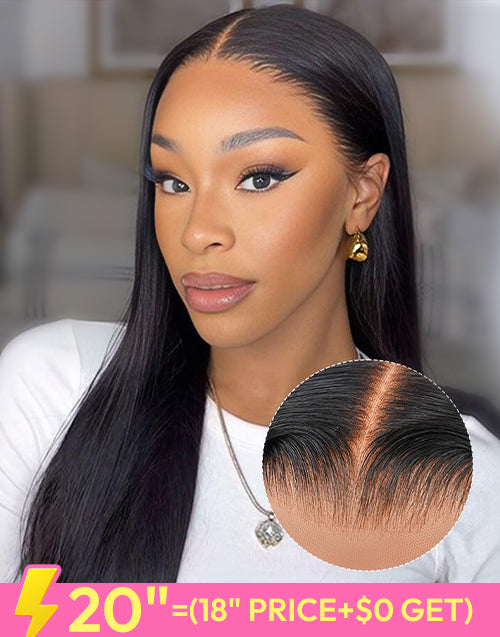20" Price=18" Crystal HD 13x4 Lace Straight Glueless Wig Ready To Ship Flash Deal