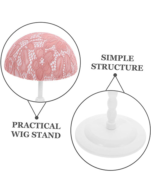 Wig Stands For Wig Storage Plastic Lace Head Stand Organiser Racks 1PC