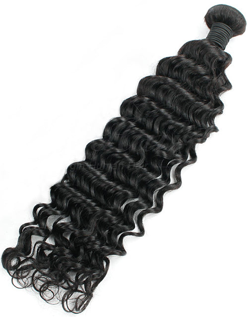 1Pc Best 100% Human Hair Bundle All Textures:Body Wave Straight Deep Wave Loose Wave