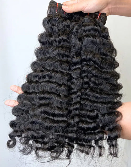 Jessie's Wig 15A Burmese Curly Bundles Hair Bundles 100% Human Hair Spiral Curly End