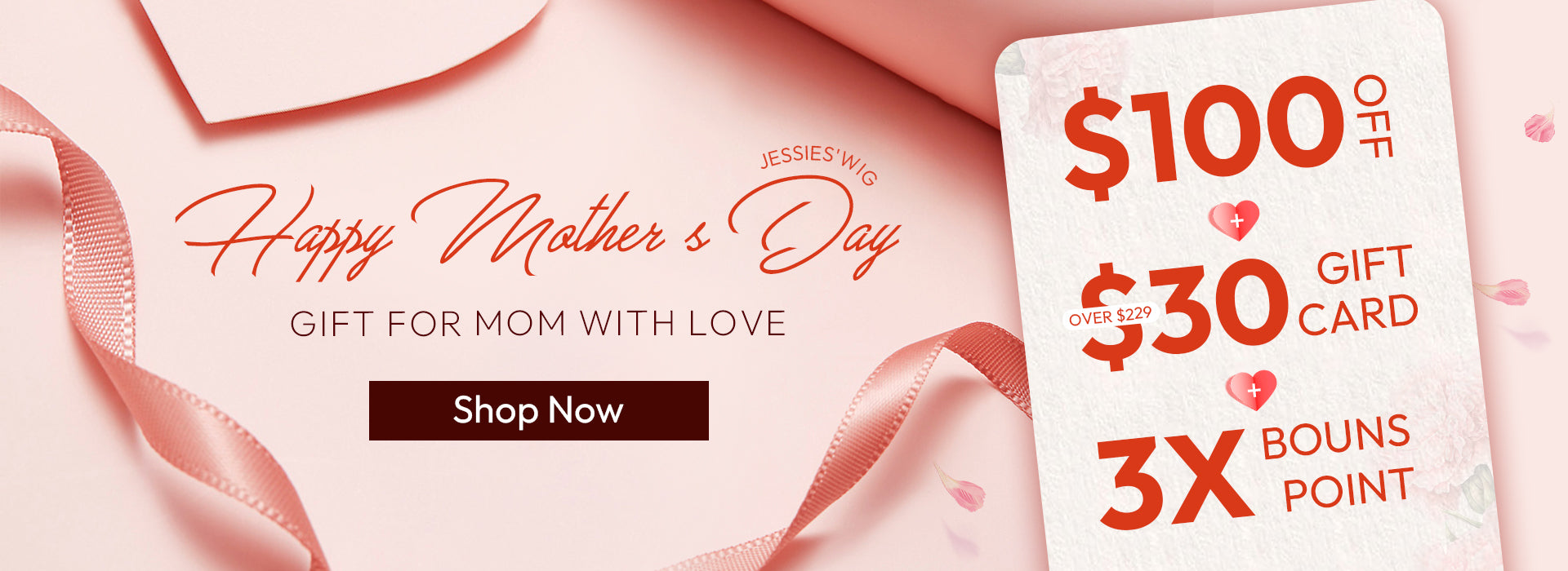 2025 Happy Mother's Day Sale Jessie's Wig