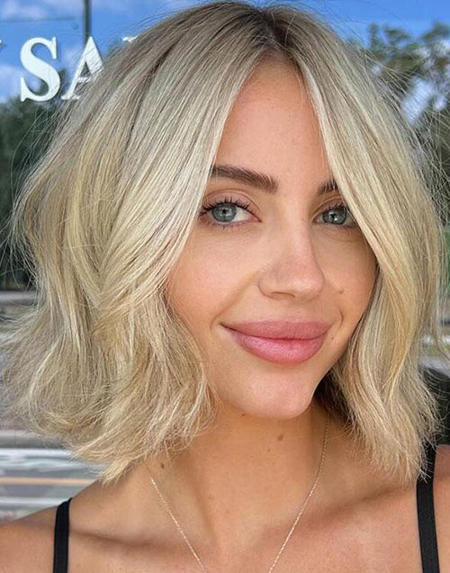Beachy Blonde Bob