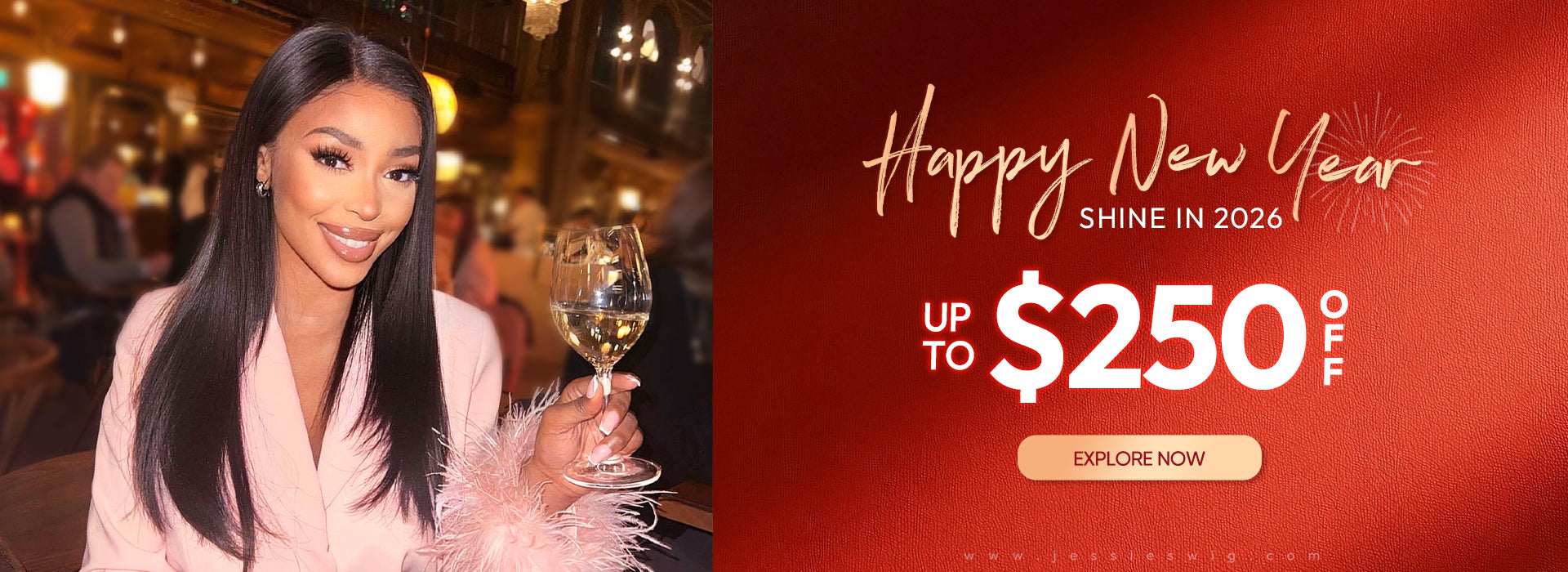 2026 Jessie's Wig Happy New Year Sale