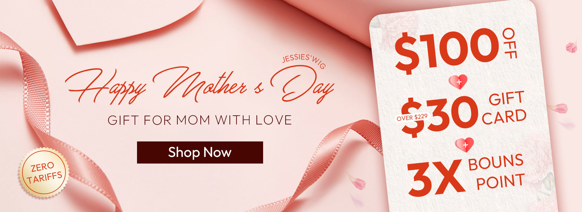 2025 Happy Mother's Day Sale Jessie's Wig