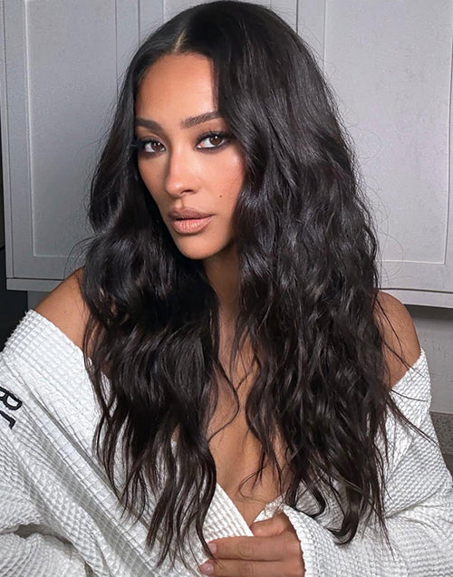 Laura- Romantic Water Fall Wave Hair Wig Glueless Human Hair Wig Pre Cut Lace