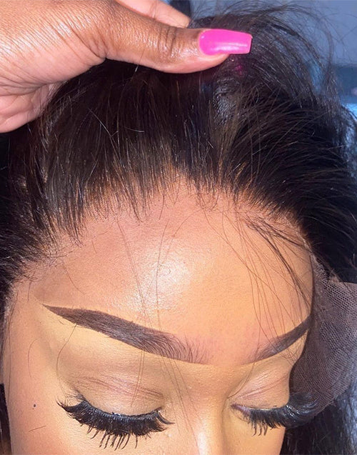 Real HD Lace Straight Glueless 4x4/13x4 Lace Wig Human Hair