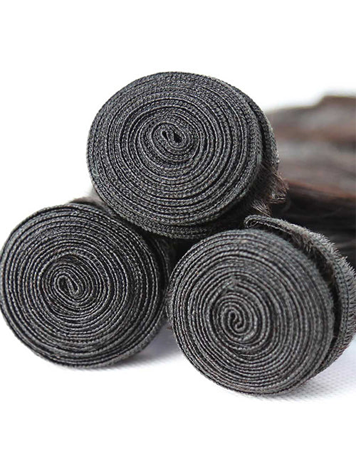 1Pc Best 100% Human Hair Bundle All Textures:Body Wave Straight Deep Wave Loose Wave