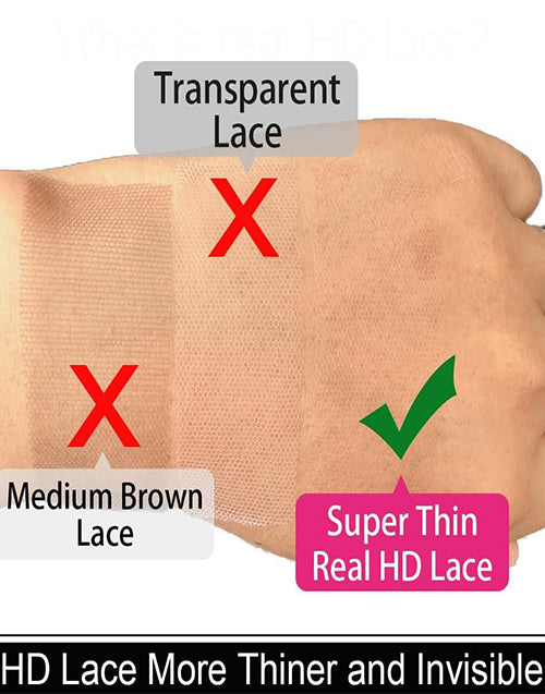 Body Wave Hair 3 Bundles With 4x4 HD Lace Closure Invisible Swiss Lace