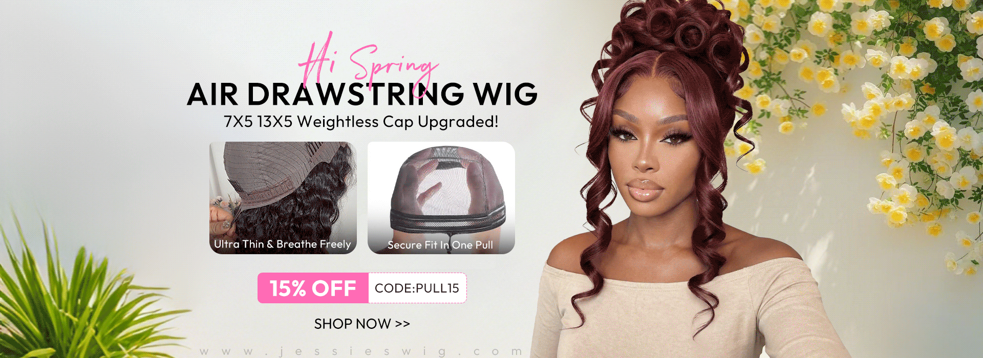 Smart fit adjustable glueless wig