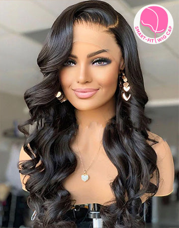 Demi- Smart-Fit Pull Go Glueless 9X6 Partingmax Glueless Invisible HD Lace Front Wigs 13X4 Pre Cut Lace Body Wave Wigs
