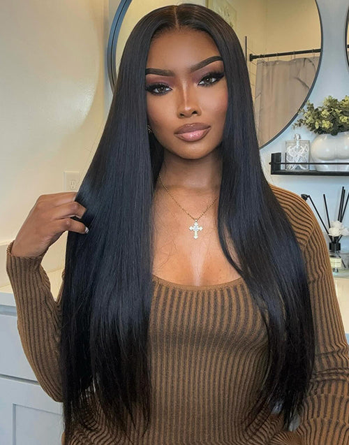 Lesley- Pre Everything 13x5 Lace Straight Wig Pre Cut Lace Wig
