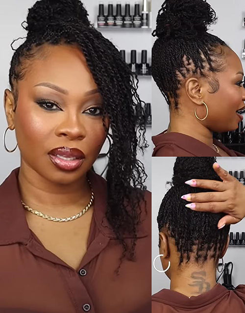 Brazilian Remy Hair Afro Kinky Bulk Human Hair For Braiding Dreadlock Hair