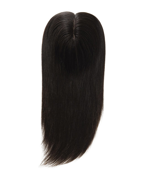 5.5"X6" Silk Top Topper Women Human Cuticle Remy Hair Natural Black Hair Top Pieces