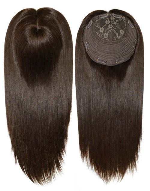 Jewish Wigs Topper Silk Base 8x8 Hair Clips Toupee European Cuticle Remy Hair