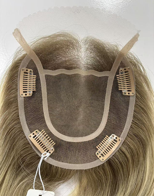 5.5"×6" Human Hair Toppers For Women Thinning Hair Remy Hair