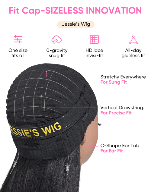 Helen- Smart-Fit Pull Go Highlight Honey Short Wavy Bob 13x5 Pre Everything Wig Human Hair Glueless Wig