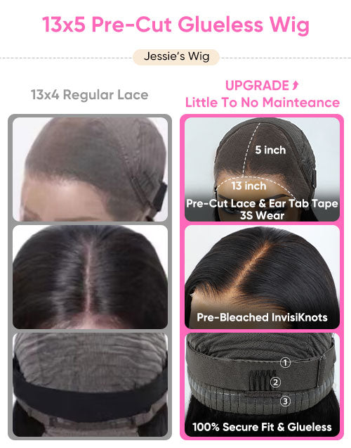 Curtain Bangs 7x5 Lace Loose Wavy Human Hair Wig Glueless Wig Trendy Style