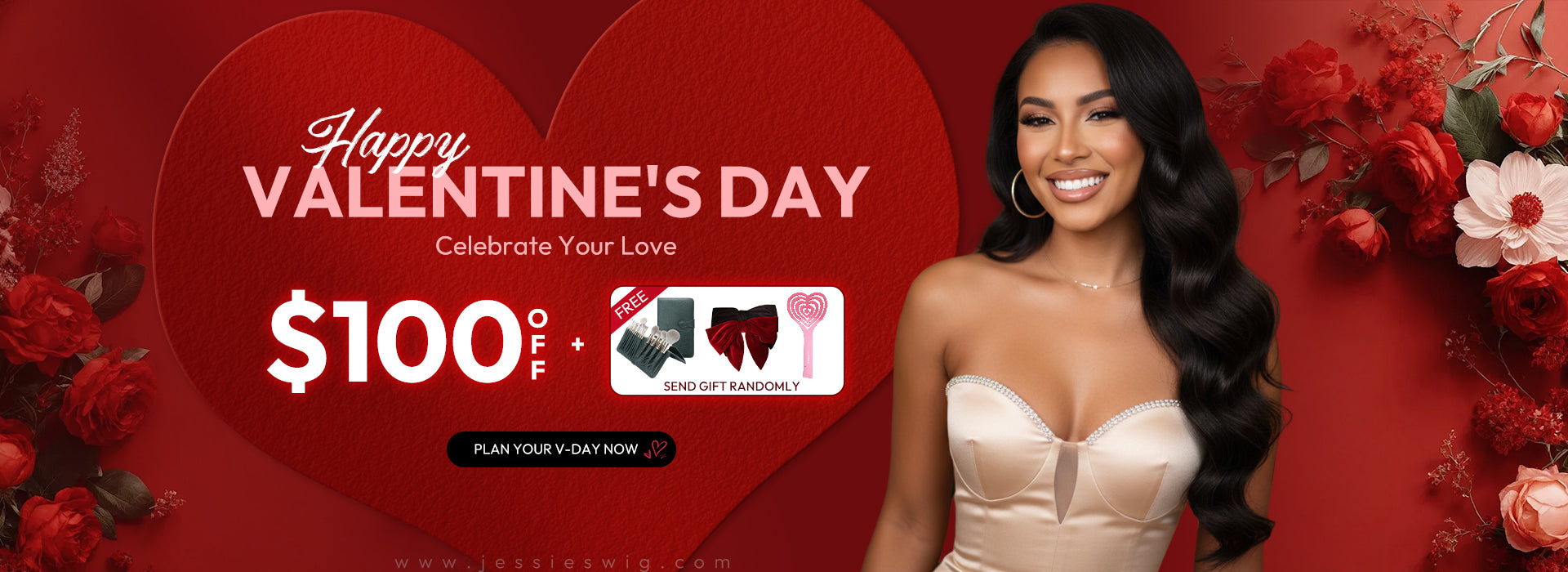 2026 Jessie's Wig Happy Valentine's Day