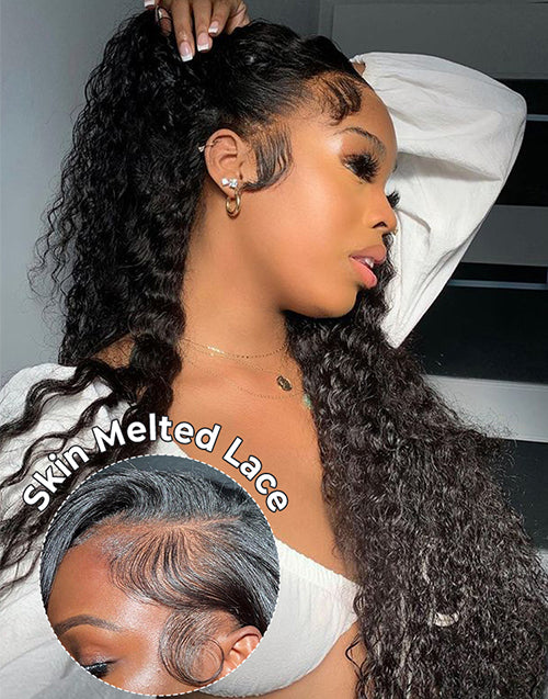 Kate- 30 Inch Long Loose Deep Wave 13x5 Pre Cut Lace Front Wig Glueless Wig