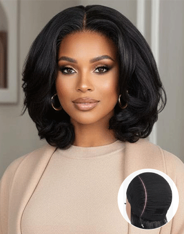 Oralia- Smart-Fit Pull Go Glueless Loose Wave Bob Wig 13x5 Pre Cut Lace Wig
