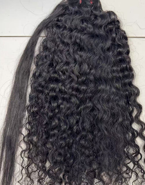 Jessie's Wig 15A Burmese Curly Bundles Hair Bundles 100% Human Hair Spiral Curly End