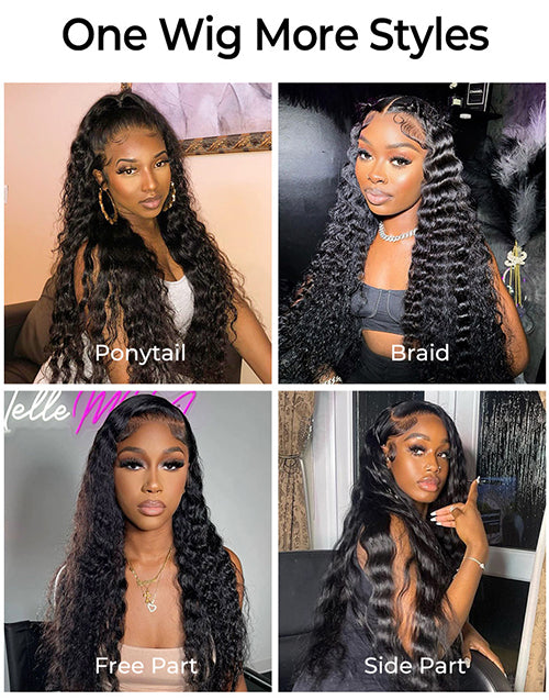 Kate- 30 Inch Long Loose Deep Wave 13x5 Pre Cut Lace Front Wig Glueless Wig