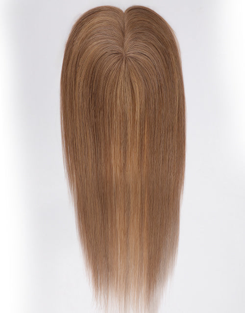 8A#T8A/18# Mono Women  Human Hair Topper For Thinning Hair Or Hair Loss 3"X5" 5.5"X6"