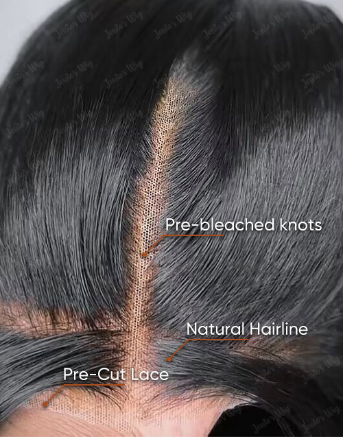 Cherry- Pre Everything Skip The Stylist Go Glueless 9x6 Pre Cut Lace Layer Cut Straight Wig